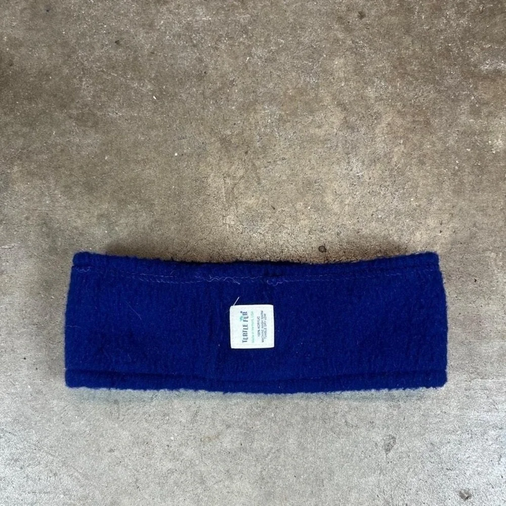 Vintage 90s Turtle Fur blue headband